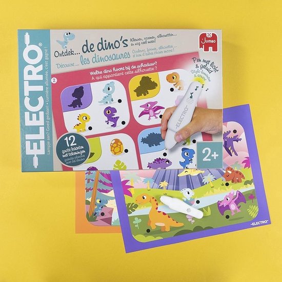 Jumbo - Electro Wonderpen - Ontdek de Dino's - Eduactief spel