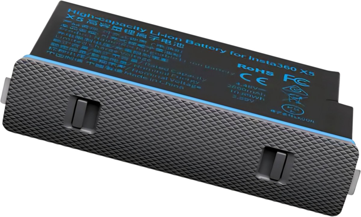 Batterij Voor Insta360 One X5 - Battery for Insta360 One X5 - Hoog Capaciteit - Acu 4 Insta360 One X5 - Insta360 - X5- Batterij voor X5 - Insta360 Accessoires