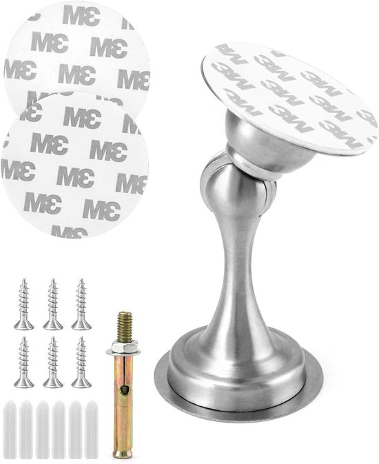 Cyiecweu 4 stuks matrashouders, metalen, verschuifbaar met plakband en schroeven (10 cm breed