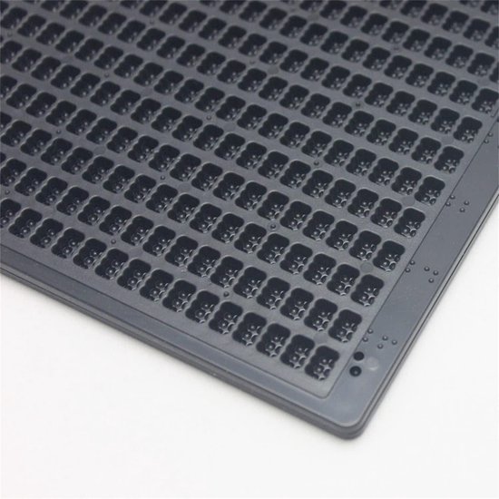 Allecto plus - Draagbare Braille Schrijfleisteen en Stylus - Plastic - Braille Leren Tool - 27 Lijnen x 30 Cellen - Geschikt voor Braille Schrijven — afbeelding 3