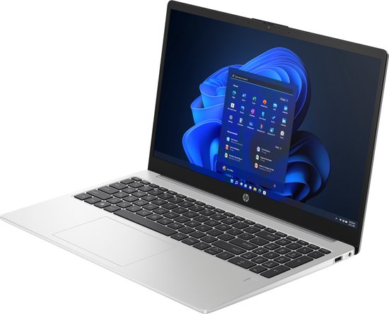 HP 250 G10 Laptop - 15.6inch FullHD - Intel Core i5-1334u - 16GB - 512GB - Zilver - FreeDOS - HP - Hoofdafbeelding
