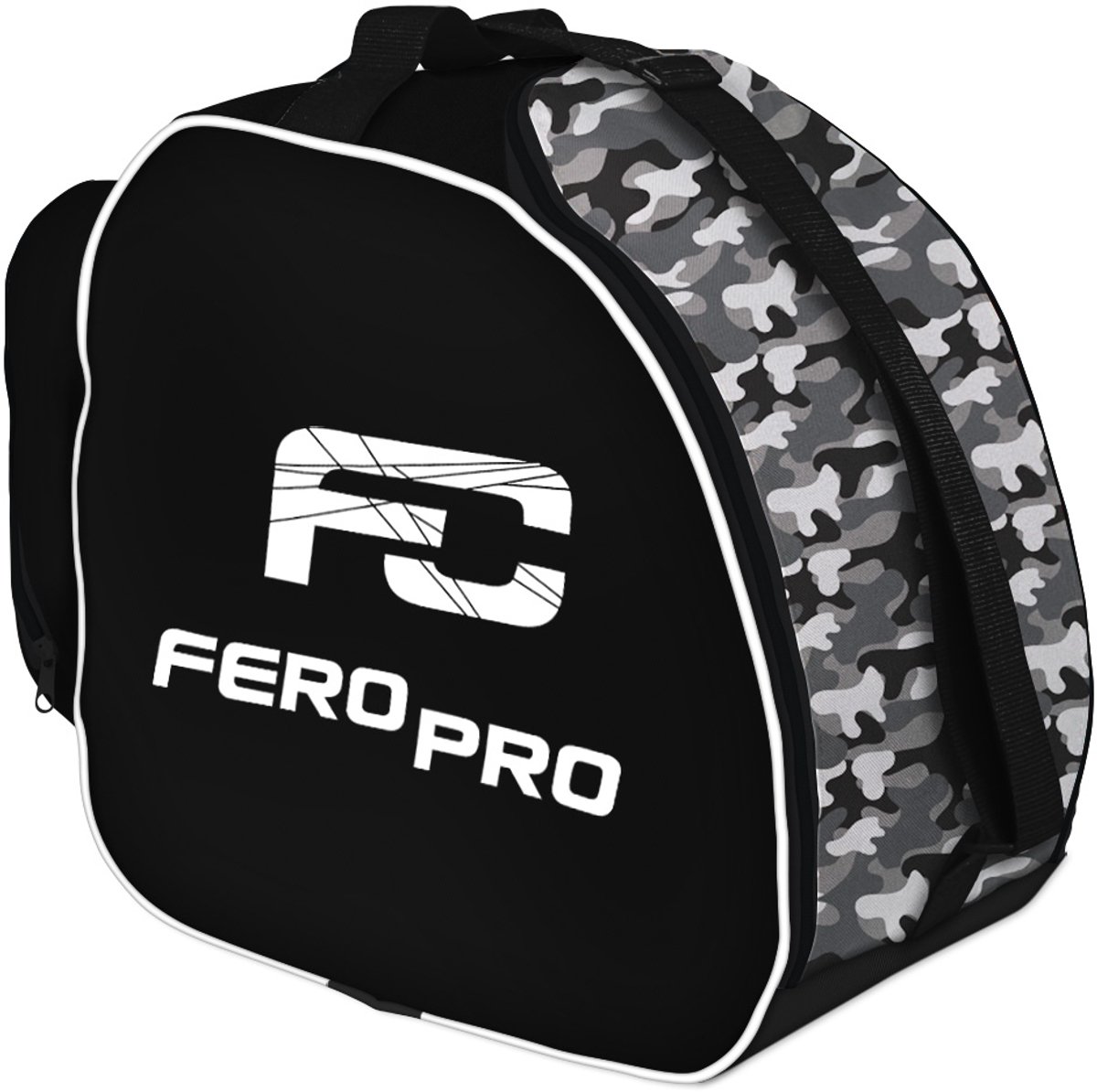FEROCITY - Premium skischoentas - Skitas met uitneembaar meshvak - Kleur Moro