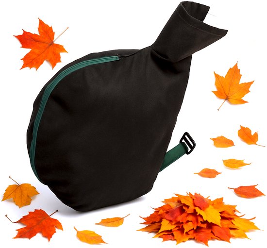 FEROCITY - Sac aspirateur feuilles universel - 40L avec raccord diamètre 150mm - sac souffleur feuilles - sac de rechange avec fermeture éclair - Matériau non tissé technique