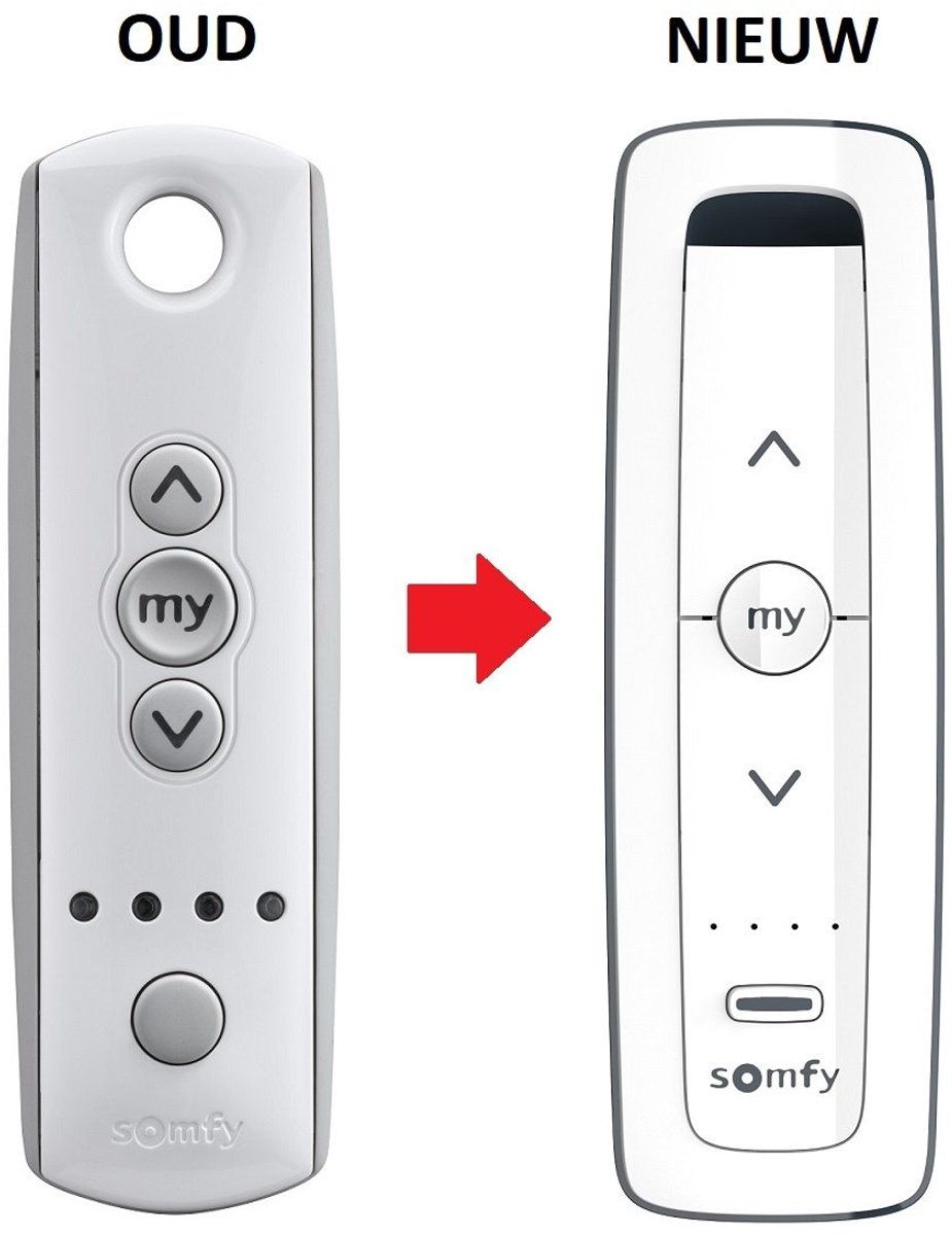 Somfy Situo 5 RTS Pure II (Somfy Telis 4) afstandsbediening - Somfy rolluik afstandsbediening