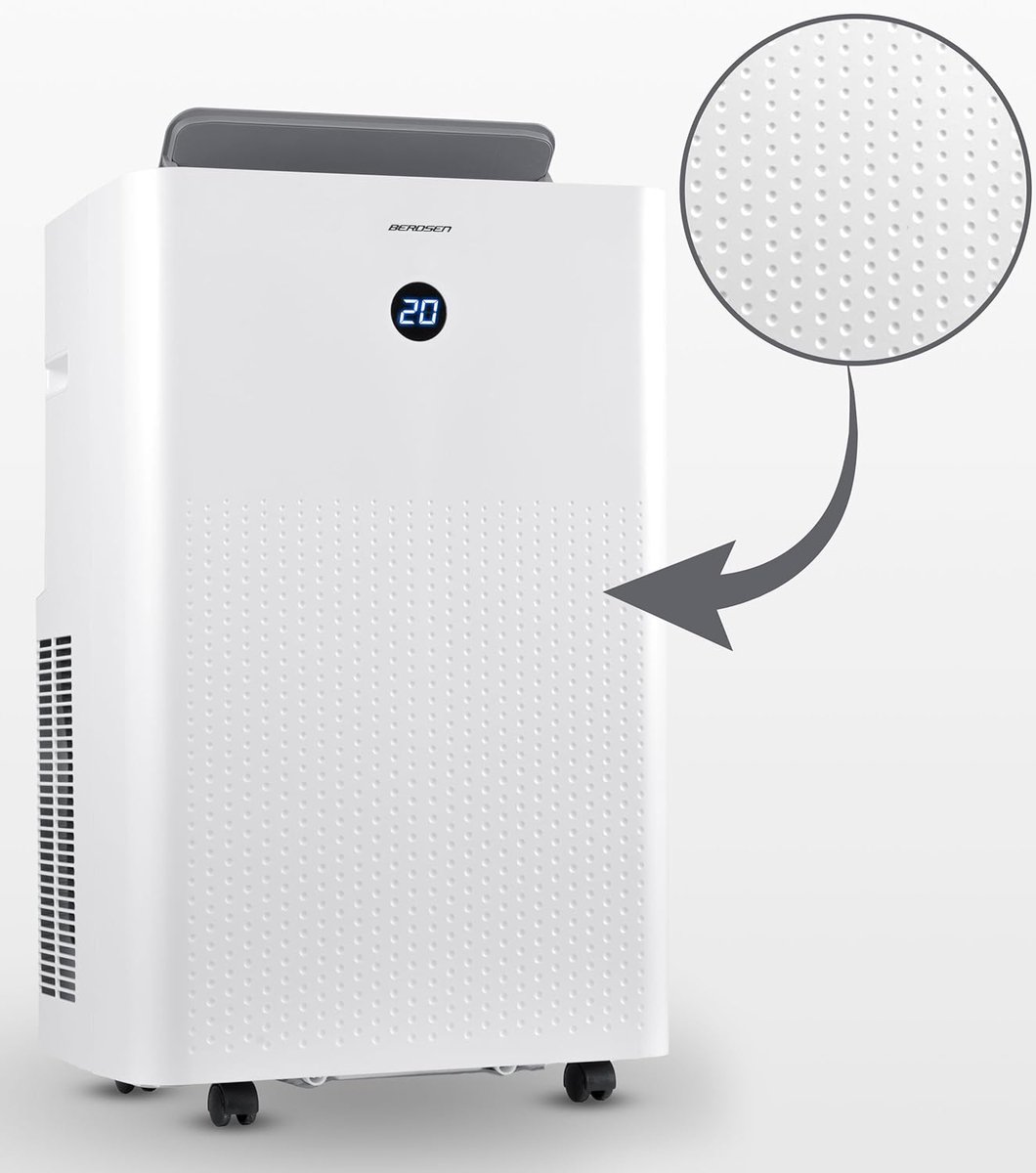 Afbeelding 2 van Mobiele airco 5-in-1 met 14000 BTU - Koelen, verwarmen,