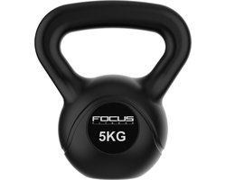 Focus Fitness Focus Fitness Kettlebell - PVC - 5 kg - Halters en Gewichten