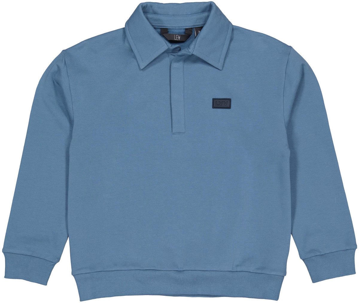 Levv - Vedor jongens sweater - Mid Blue