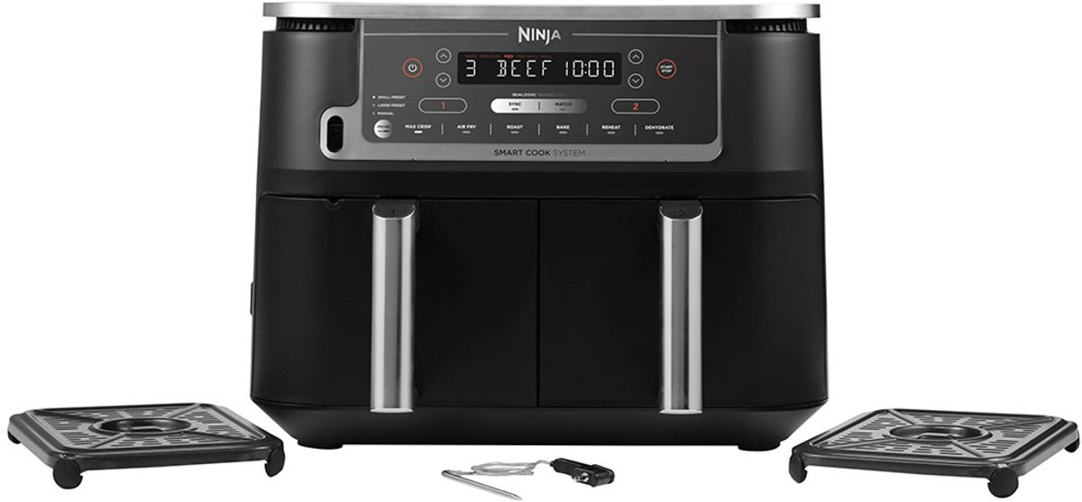Ninja AF451EU Airfryer XXL met 2 Kookvakken - afbeelding 2