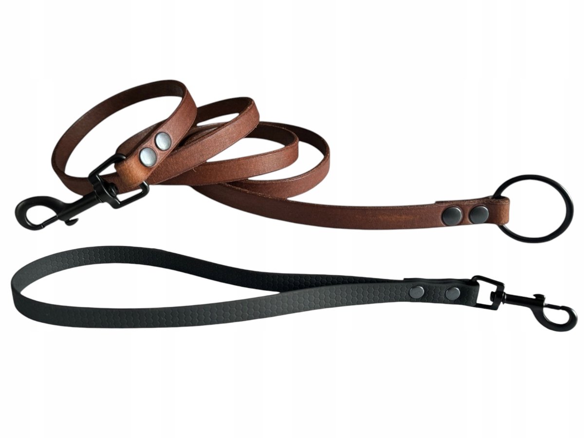 Bruine Leren Hondenhalsband - Sterk & Duurzaam - 1,5M