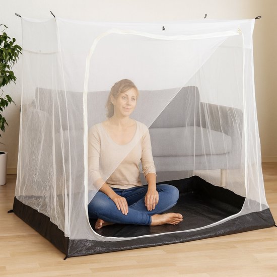 NordFalk binnentent / voortent 2-persoons - 200x180x175 cm - incl. PE grondzeil van NordFalk — afbeelding 4