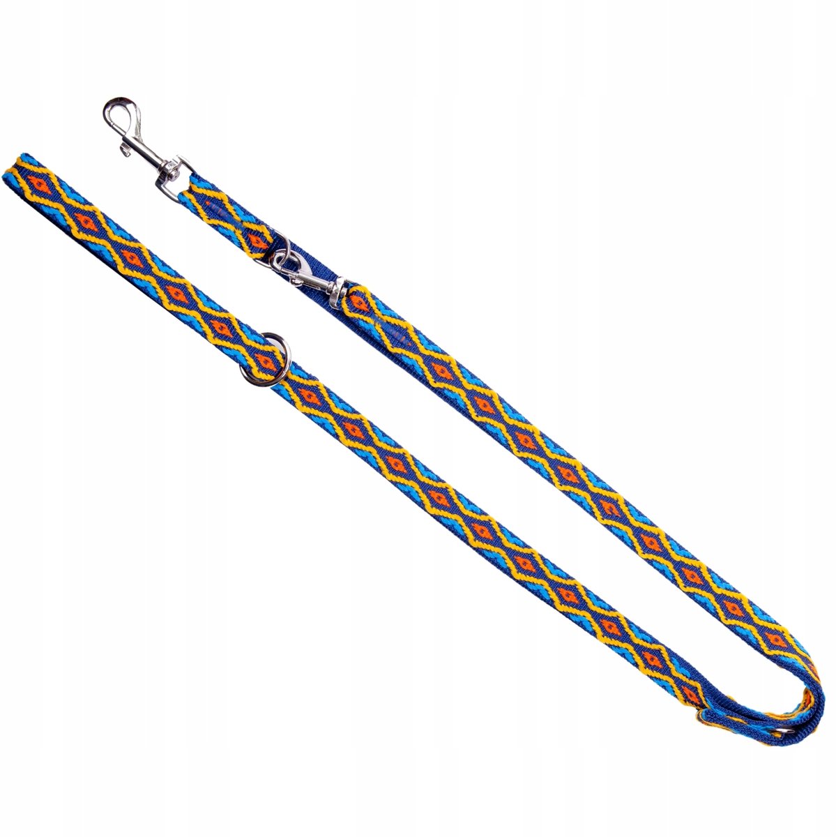 Dingo Verstelbare Hondentuig Blauw 2.2m