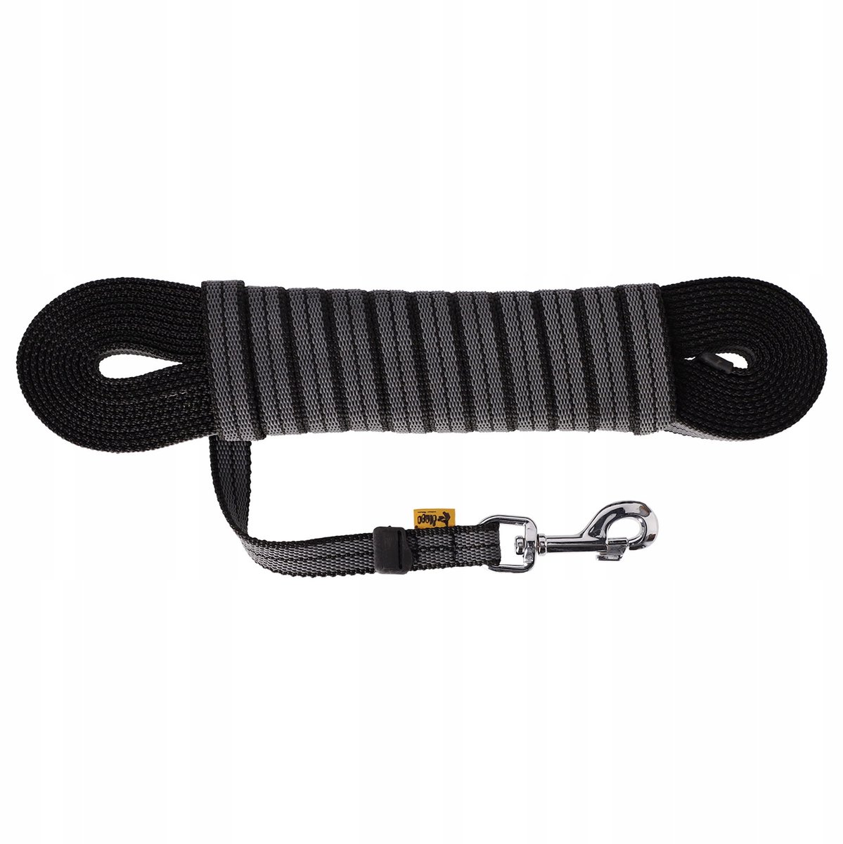 Dingo Antislip Hondenlijn Rubber 2.0 x 5m Zwart