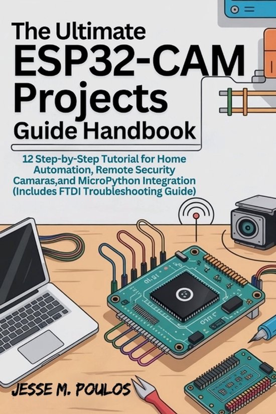 The Ultimate Esp32-CAM Projects Guide Handbook - cover