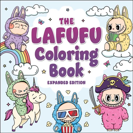 Lafufu Activity Books-The Lafufu Coloring Book: Expanded Edi ... - cover