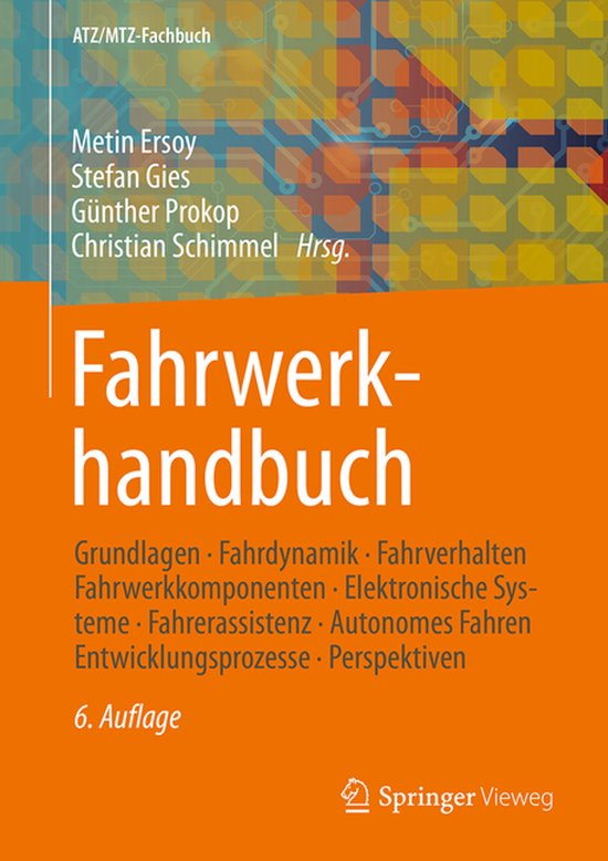 ATZ/MTZ-Fachbuch- Fahrwerkhandbuch - cover