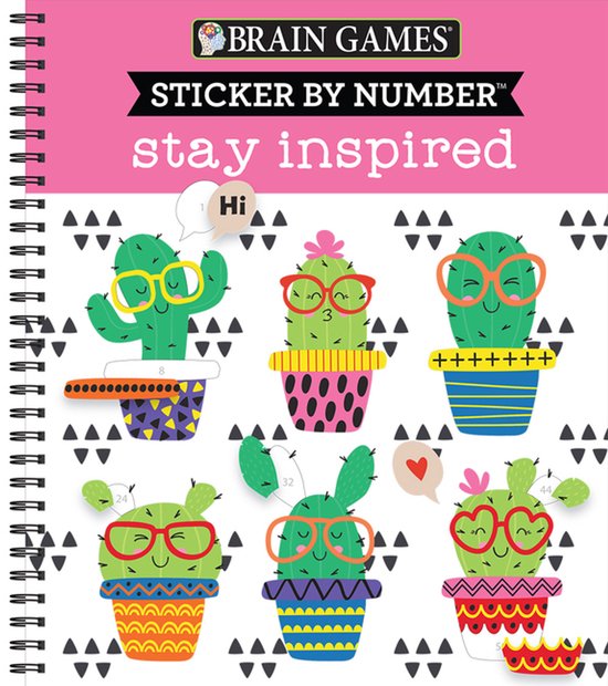 Brain Games - Sticker by Number- Brain Games - Sticker by Nu ... - cover