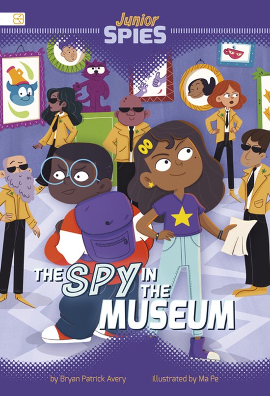 Junior Spies-The Spy in the Museum - cover