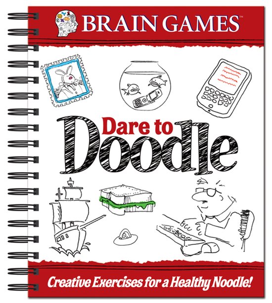 Brain Games Dare to Doodle Adult - cover
