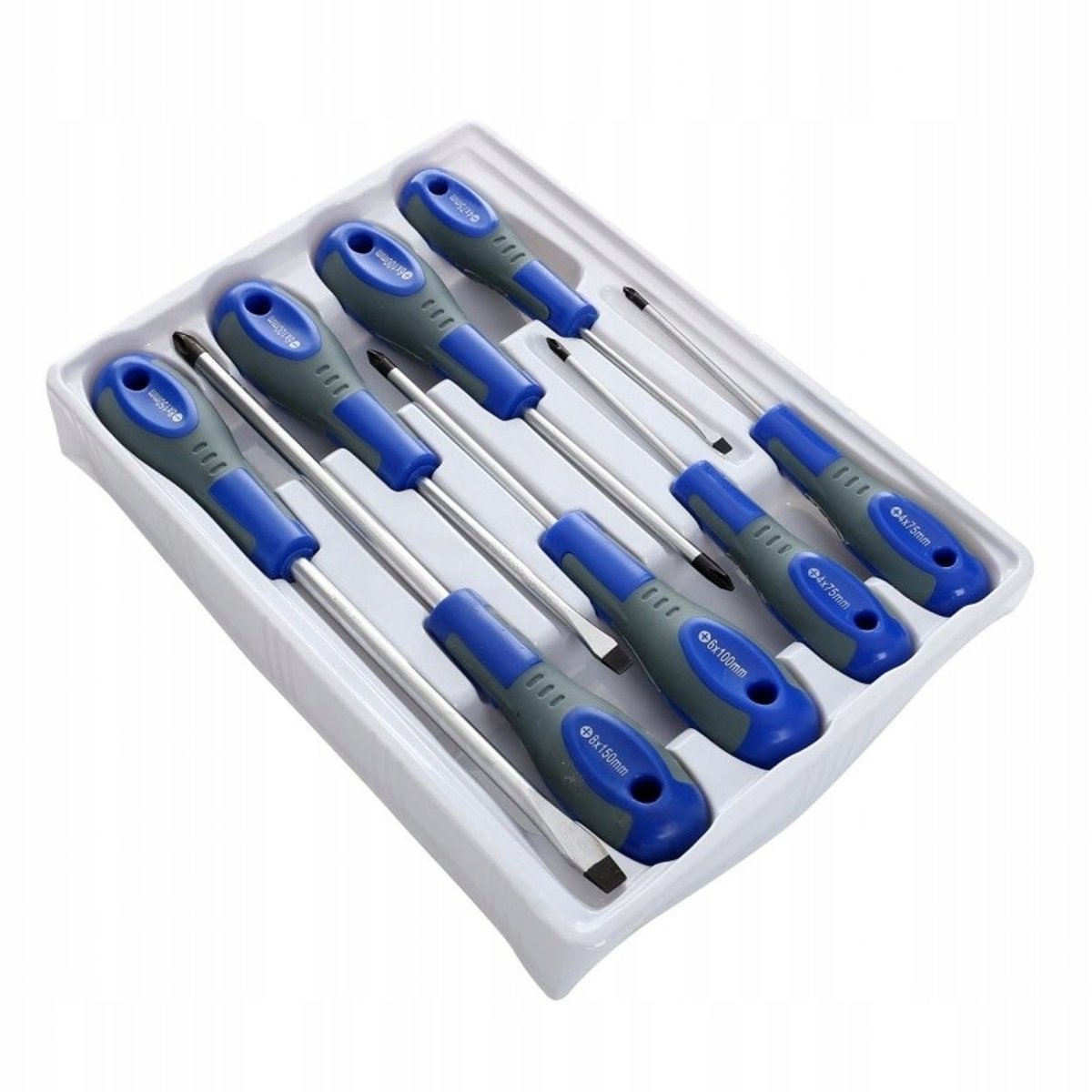 Kraft&Dele Schroevendraaierset 8 Delen CrV Staal KD10217