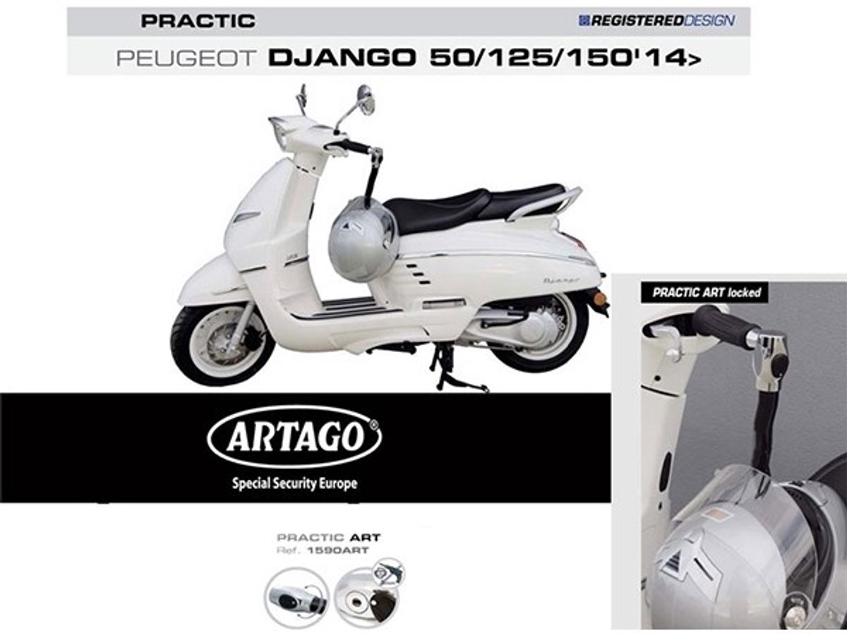 Artago slot kabel stuur luxe antirobos django