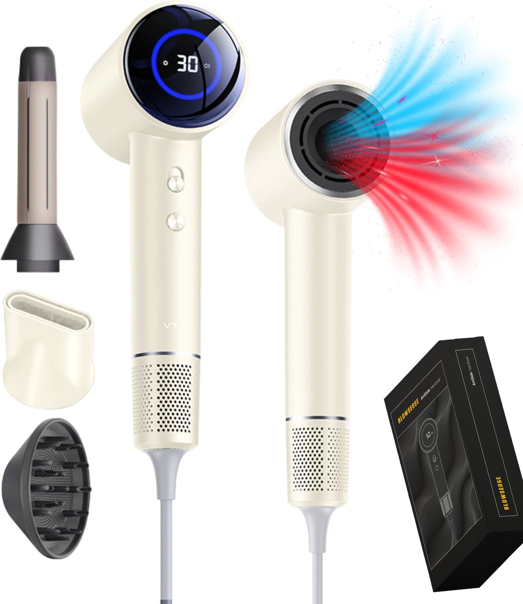 AirGlide - Föhn met Diffuser - LED (EAN: 8721325067203)