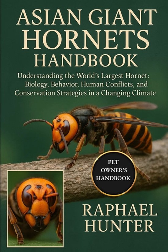 Asian Giant Hornets Handbook - cover