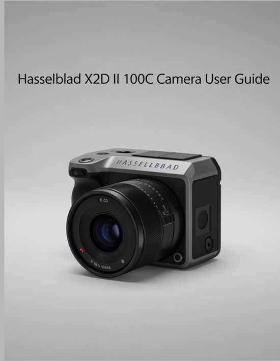Hasselblad X2D II 100C Camera User Guide - cover