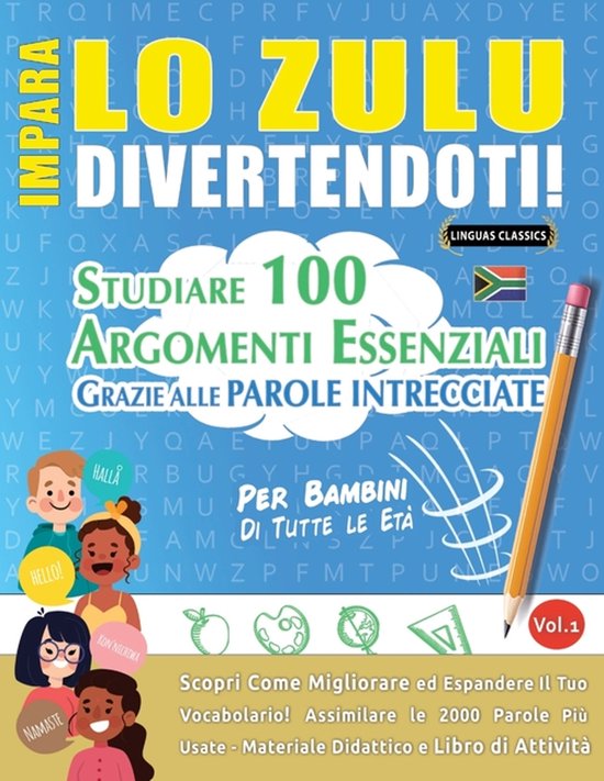 Impara Lo Zulu Divertendoti! - Per Bambini - cover