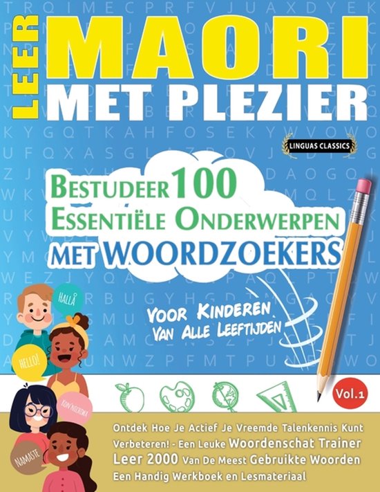 Leer Maori Met Plezier - Voor Kinderen - cover