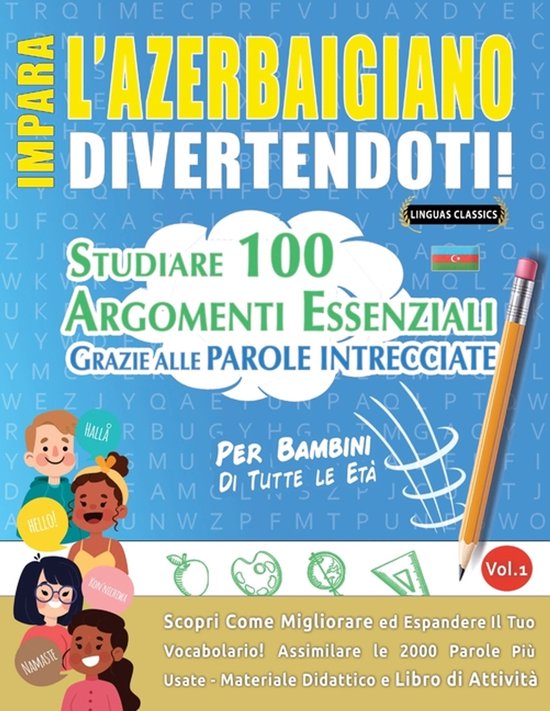 Impara l'Azerbaigiano Divertendoti! - Per Bambini - cover