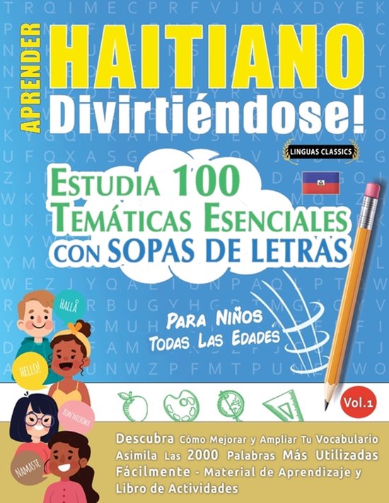 Aprender Haitiano Divirtiéndose! - Para Niños - cover