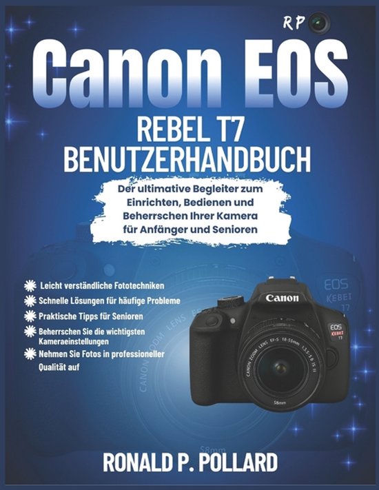 Canon EOS Rebel T7 Benutzerhandbuch - cover