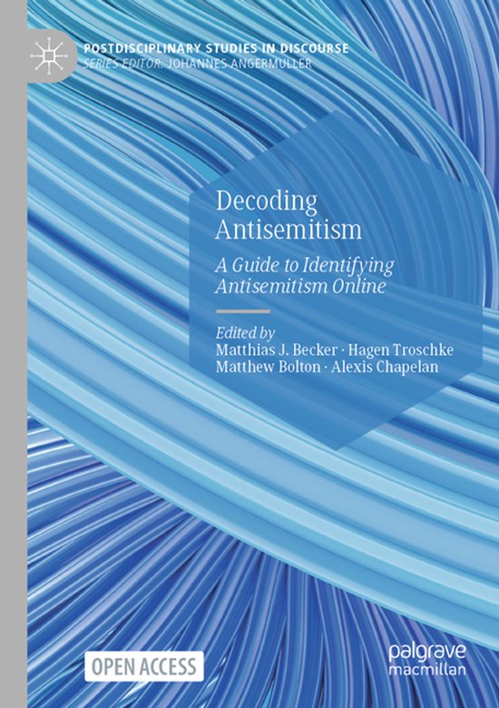 Postdisciplinary Studies in Discourse- Decoding Antisemitism - cover