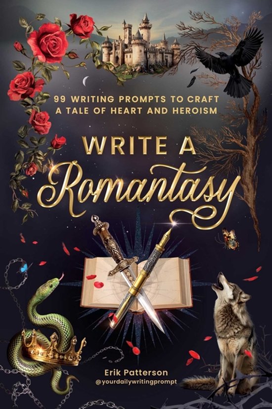 Prompts for Writers- Write a Romantasy - cover