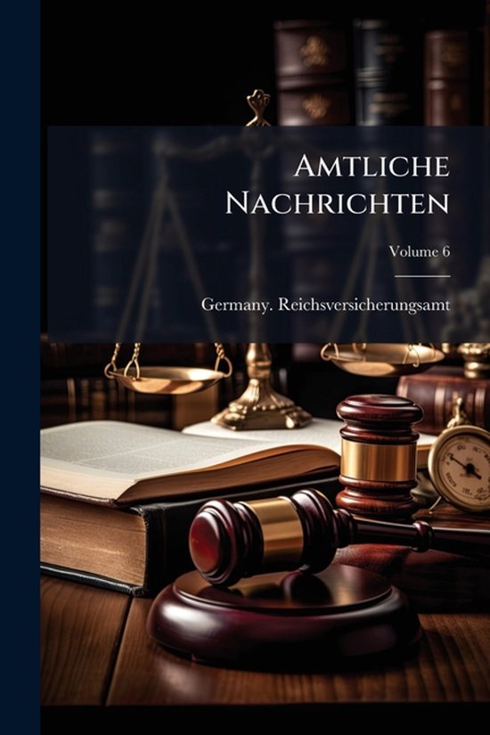 Amtliche Nachrichten - cover