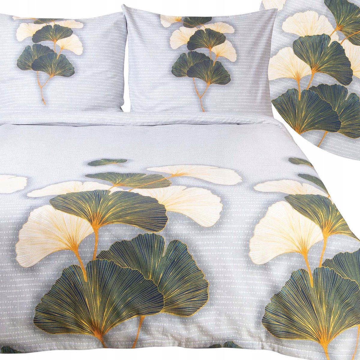 Flanelove Beddengoed 220x200cm - Zacht & Warm Bloem/Blad Motief