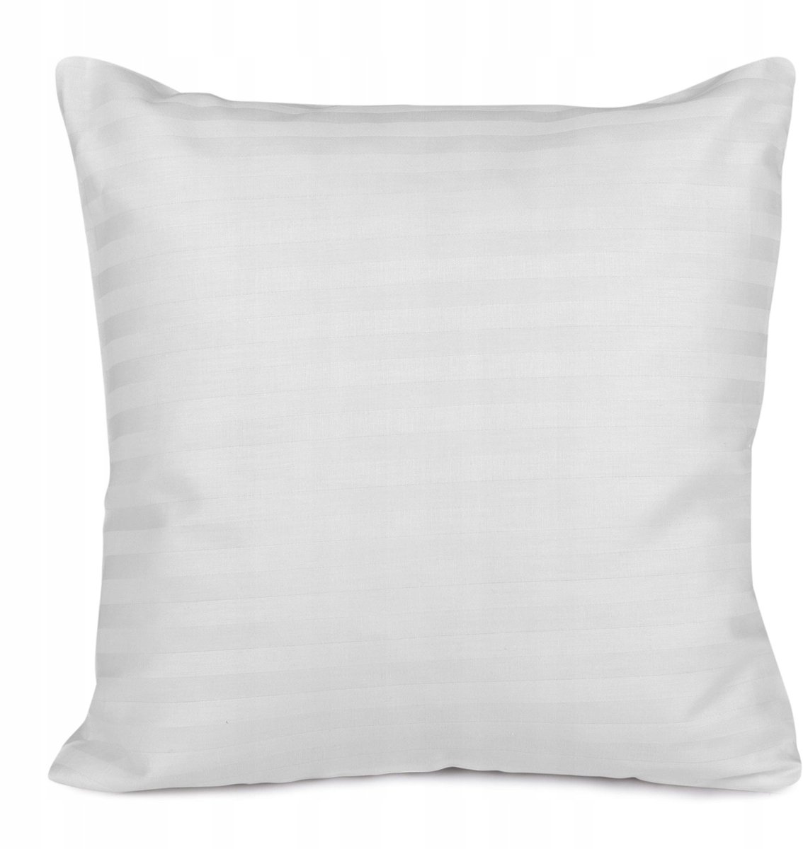 Katoenen Kussensloop 40x40cm - Elegant Wit Gestreept