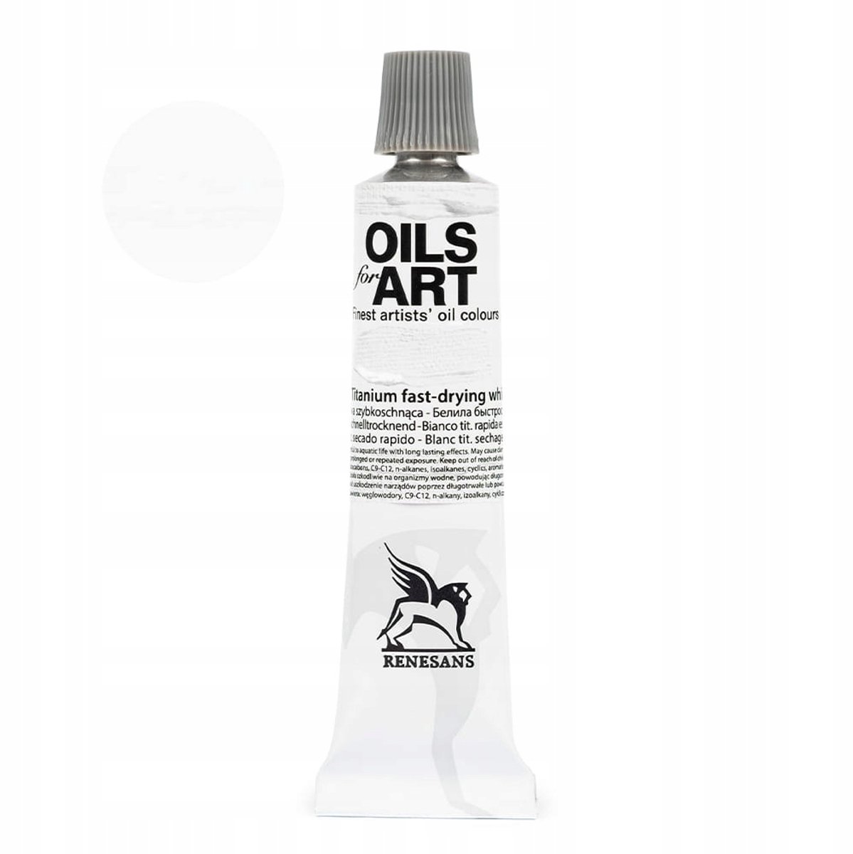 Olieverf Olej voor Kunst 20ml - Titaanwit