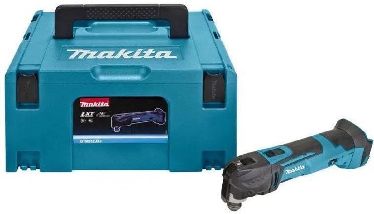 Makita DTM51ZJ 18V multitool: snelwissel, borstelloos thumbnail 2