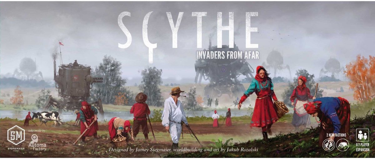 Scythe Invaders from Afar - Engelstalig