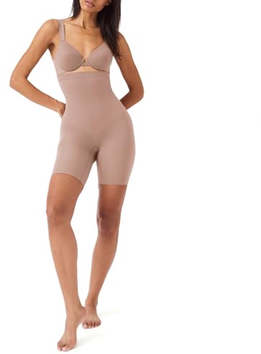 Shapewear Short voor Dames - Comfortabele Ondergoed zonder Naad in Bruin