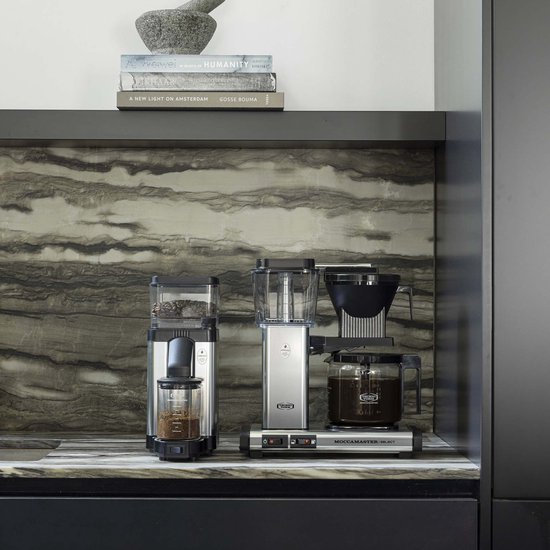 Moccamaster KBG Select - Filterkoffiezetapparaat - Polished Silver - 5 jaar garantie
