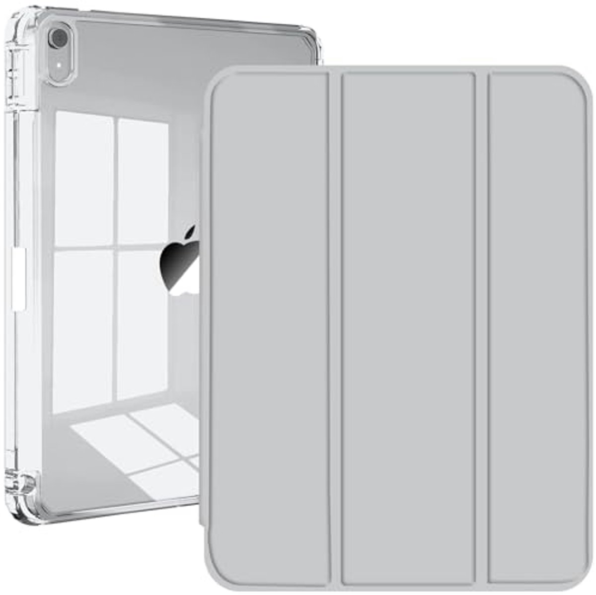 Transparante Schokbestendige iPad Hoes met Pencil Houder voor 11e/10e Generatie