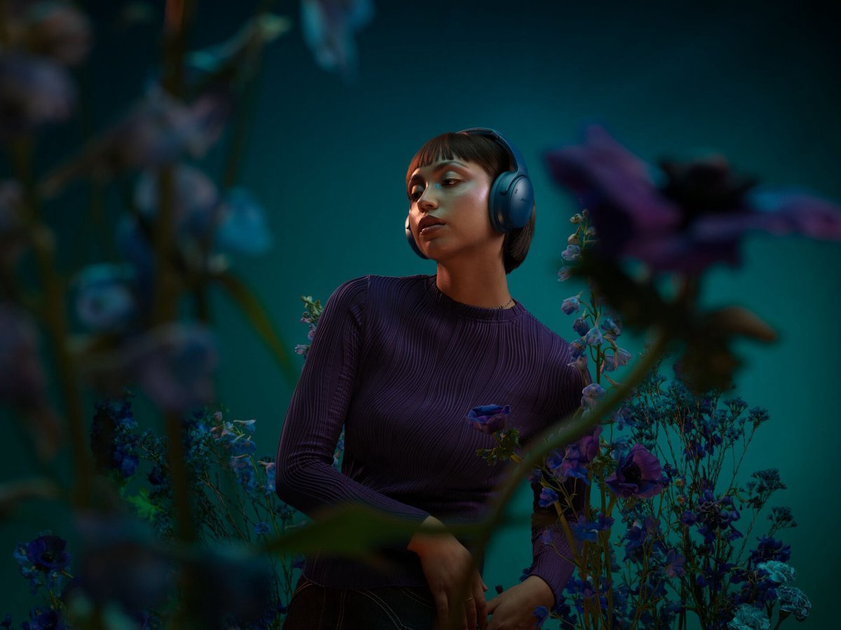 Bose QuietComfort Draadloze Koptelefoon - Twilight Blue - afbeelding 3