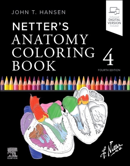 Netter's Anatomy Coloring Book - cover