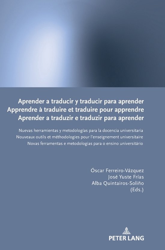 Aprender a traducir y traducir para aprender / Apprendre à  ... - cover