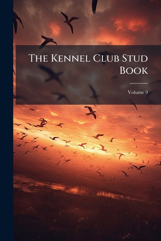 The Kennel Club Stud Book - cover