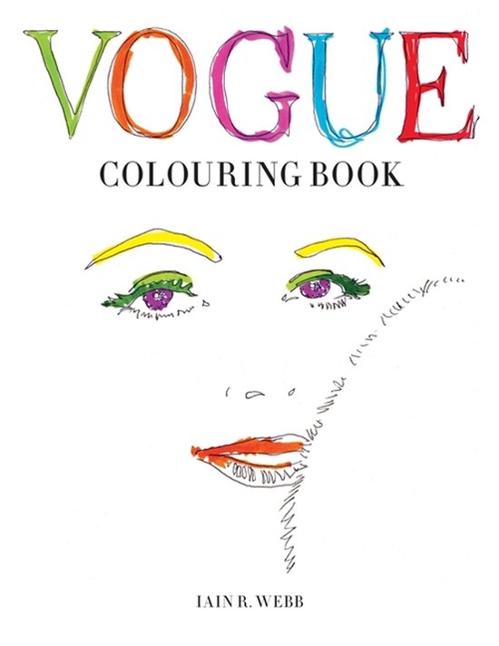 Vogue Colouring Book - cover