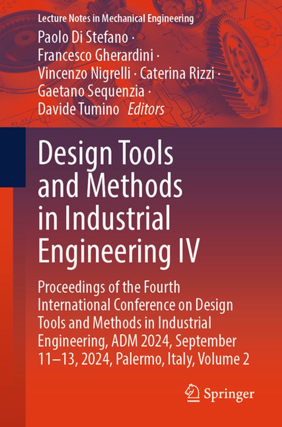 Lecture Notes in Mechanical Engineering- Design Tools and Me ... - cover