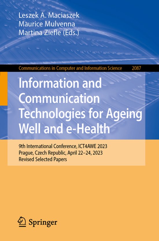 Communications in Computer and Information Science2087- Info ... - cover